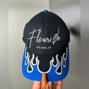 Flourish Hat Cap 🧢 Detroit Label one size fits most